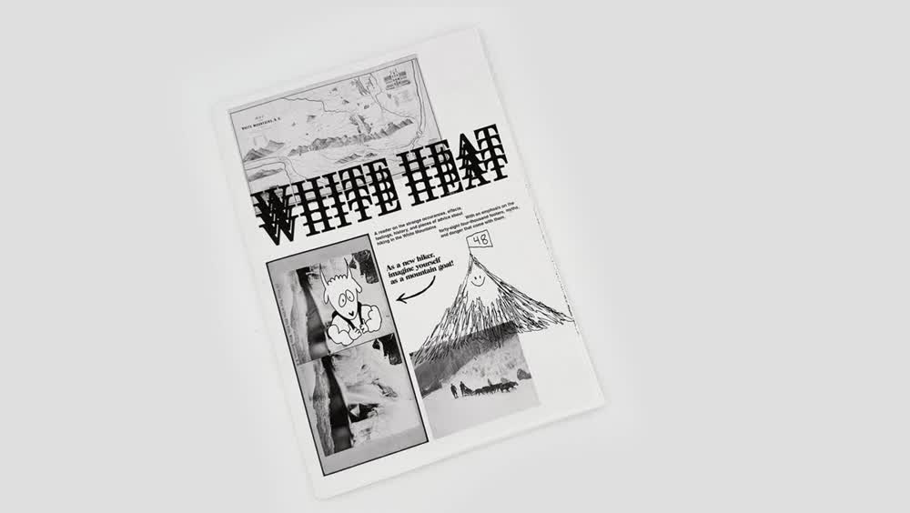 White Heat publication spread