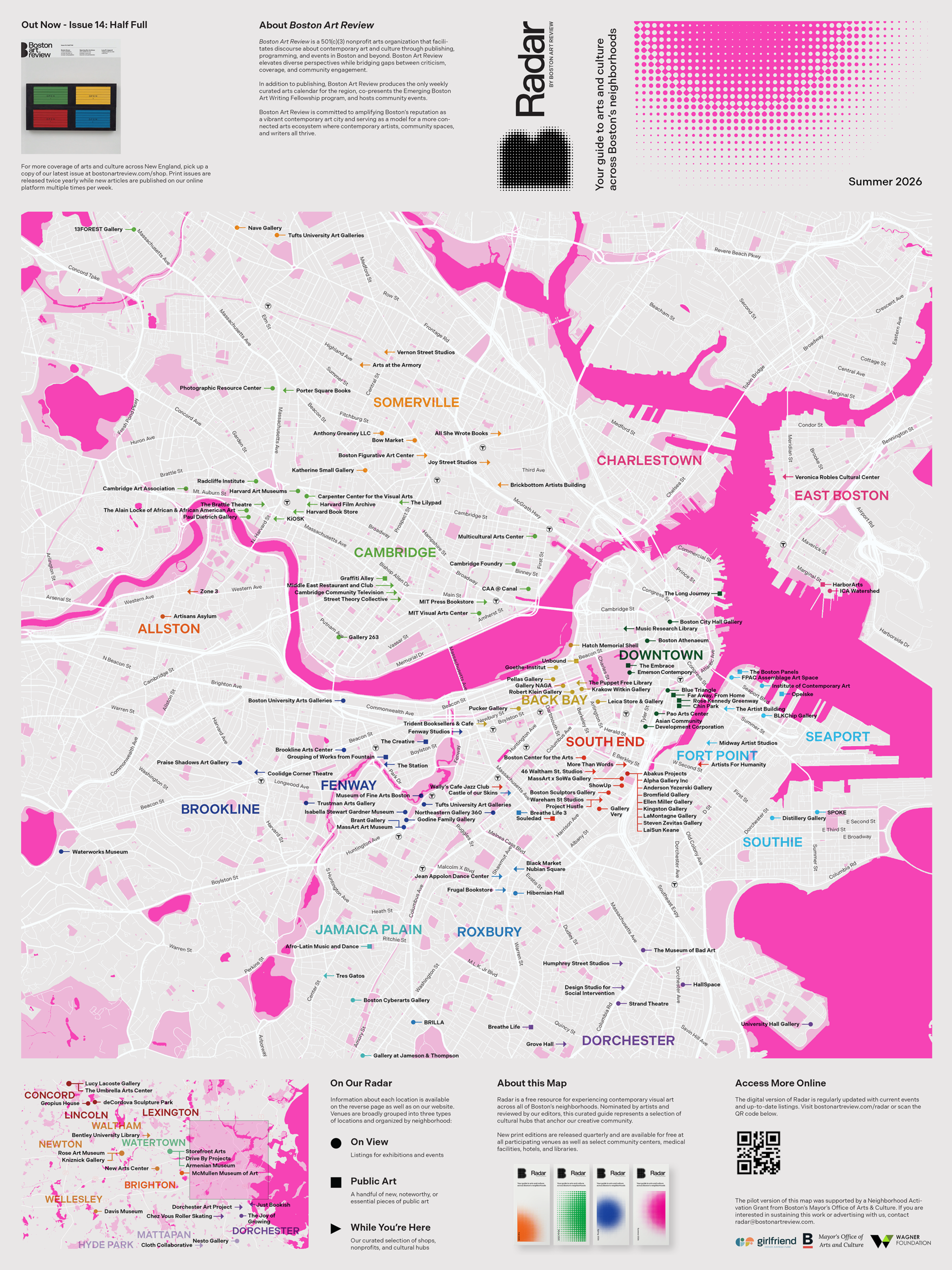 RADAR issue #1 map graphic