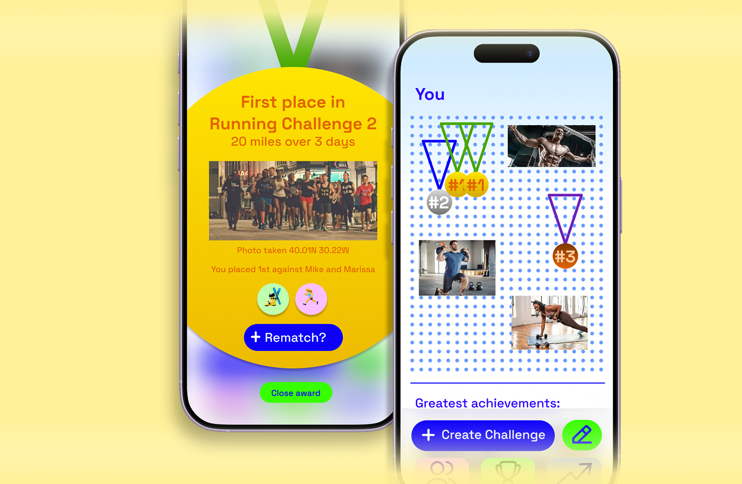 Challngr interface screen 2
