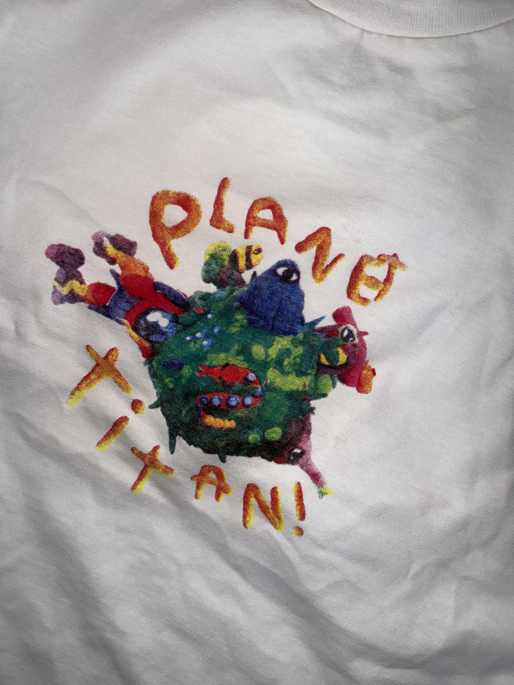Planet Titan shirt print