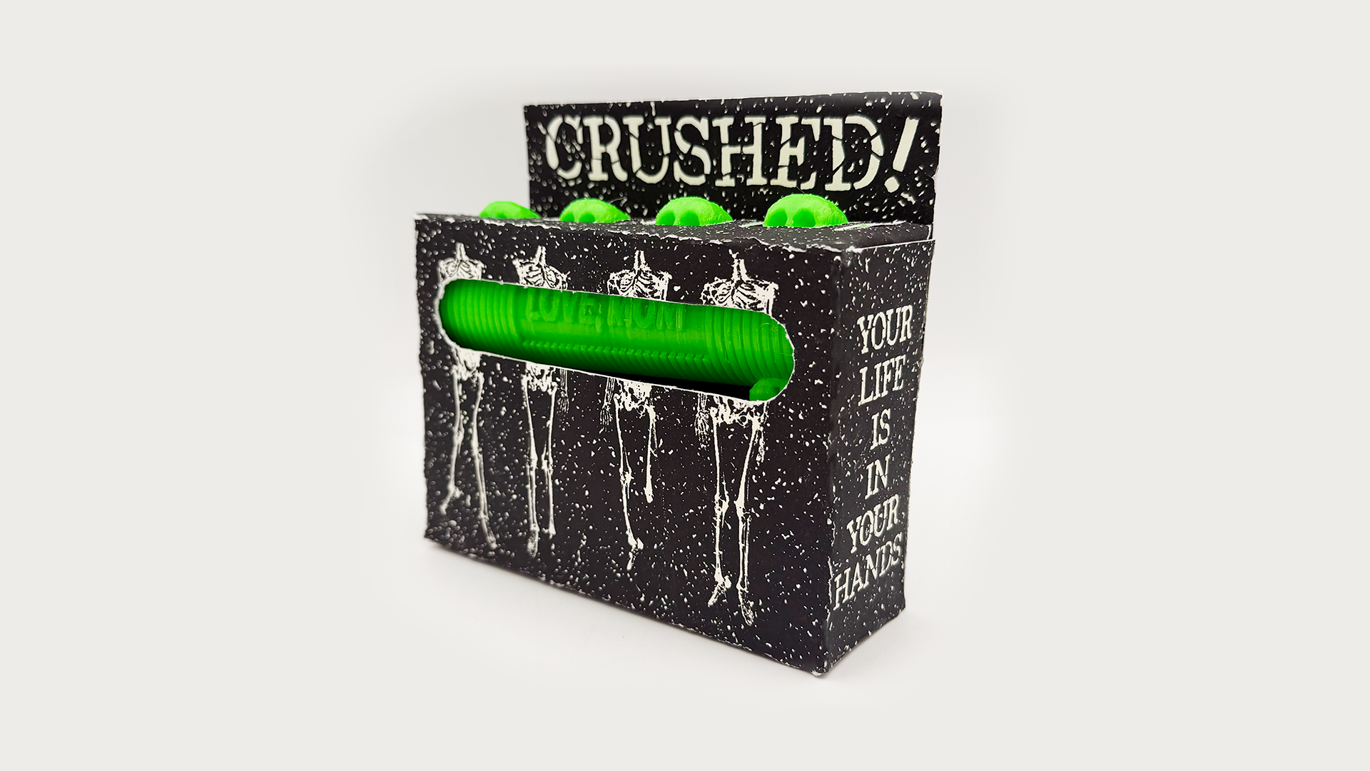 CRUSHED! Bike grips product detail