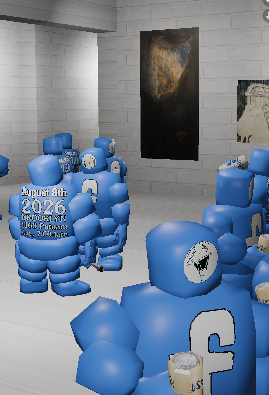 FaceBook Marketplace Gallery 3D view flyer