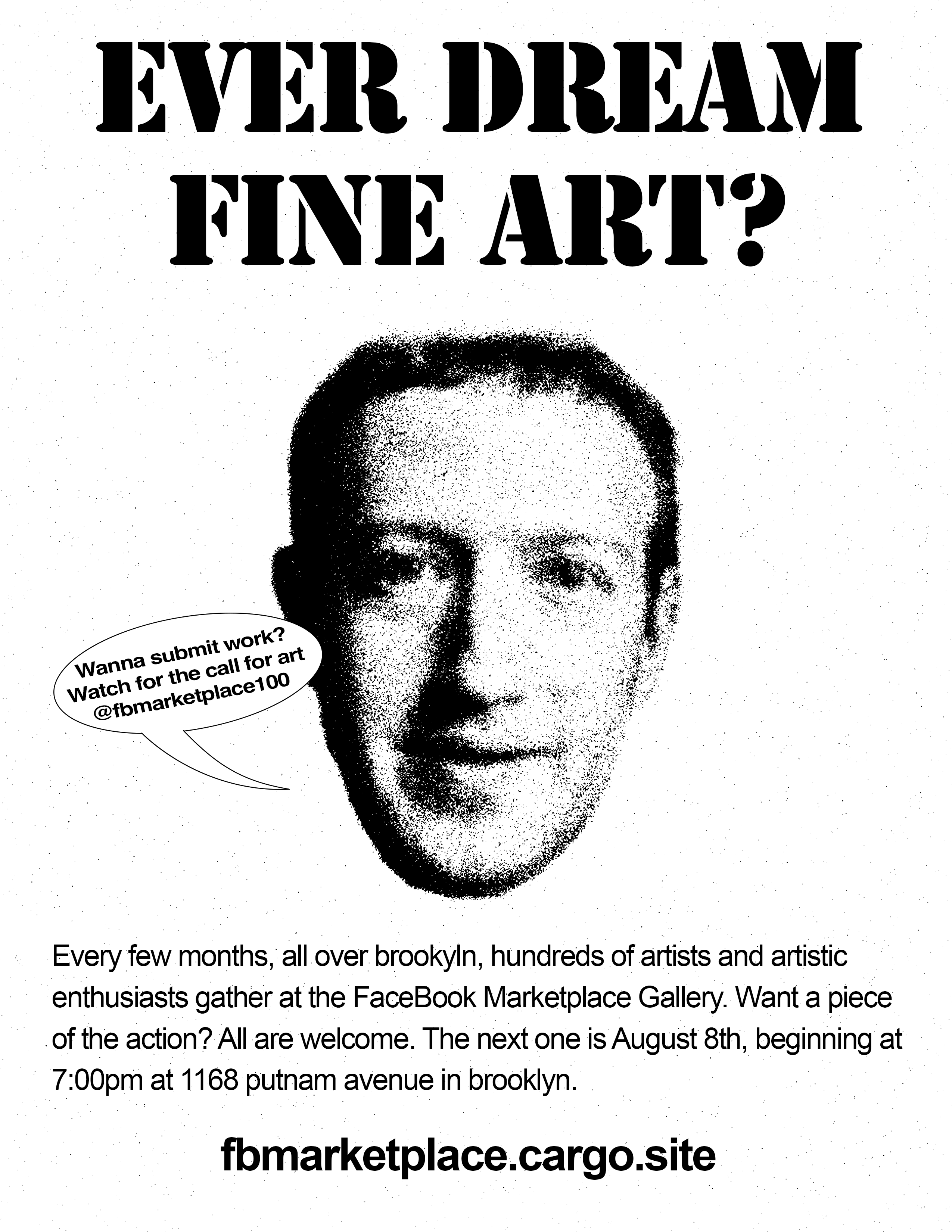 FaceBook Marketplace Gallery dream poster