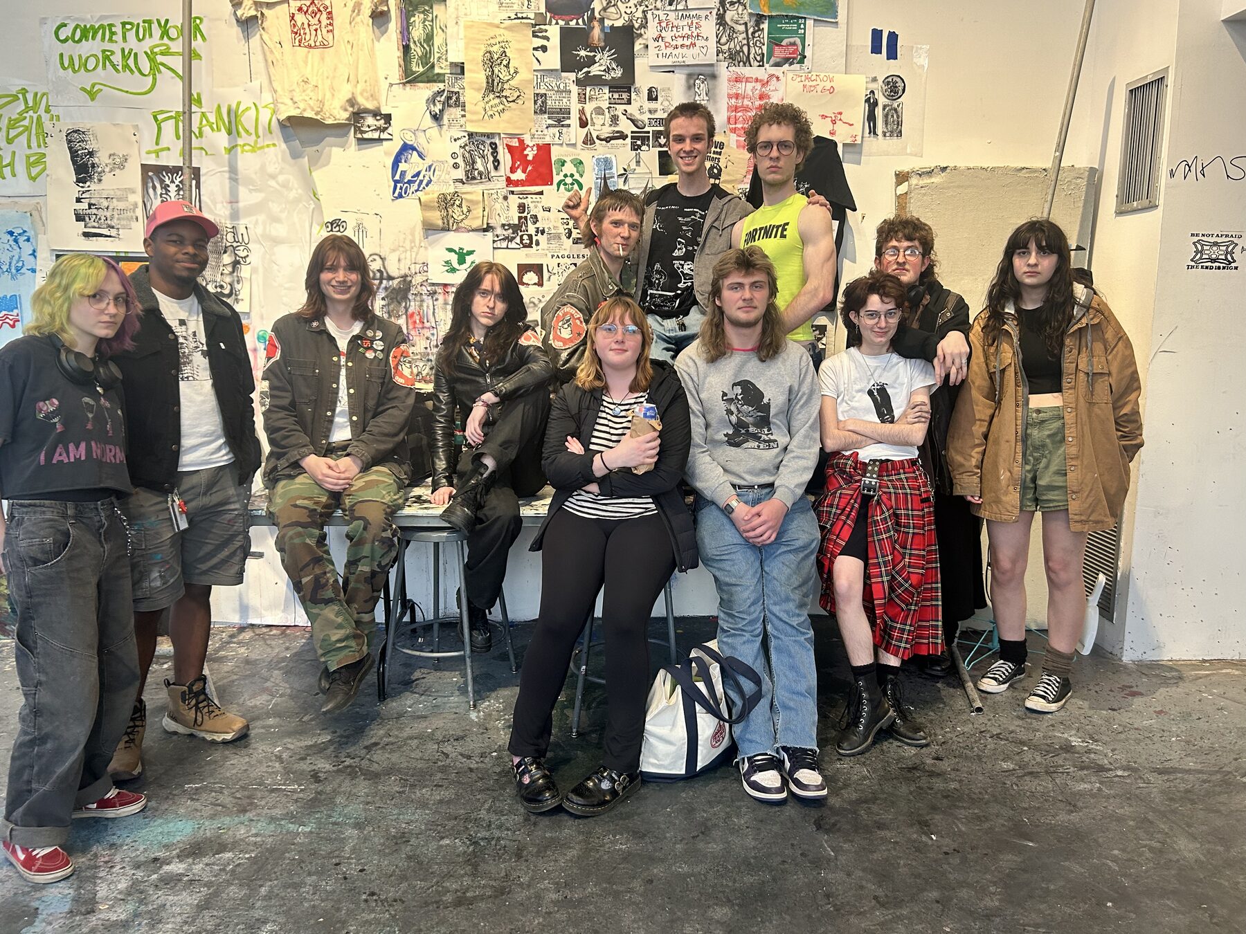 Garment Printing Club Student Organization of the Year award documentation