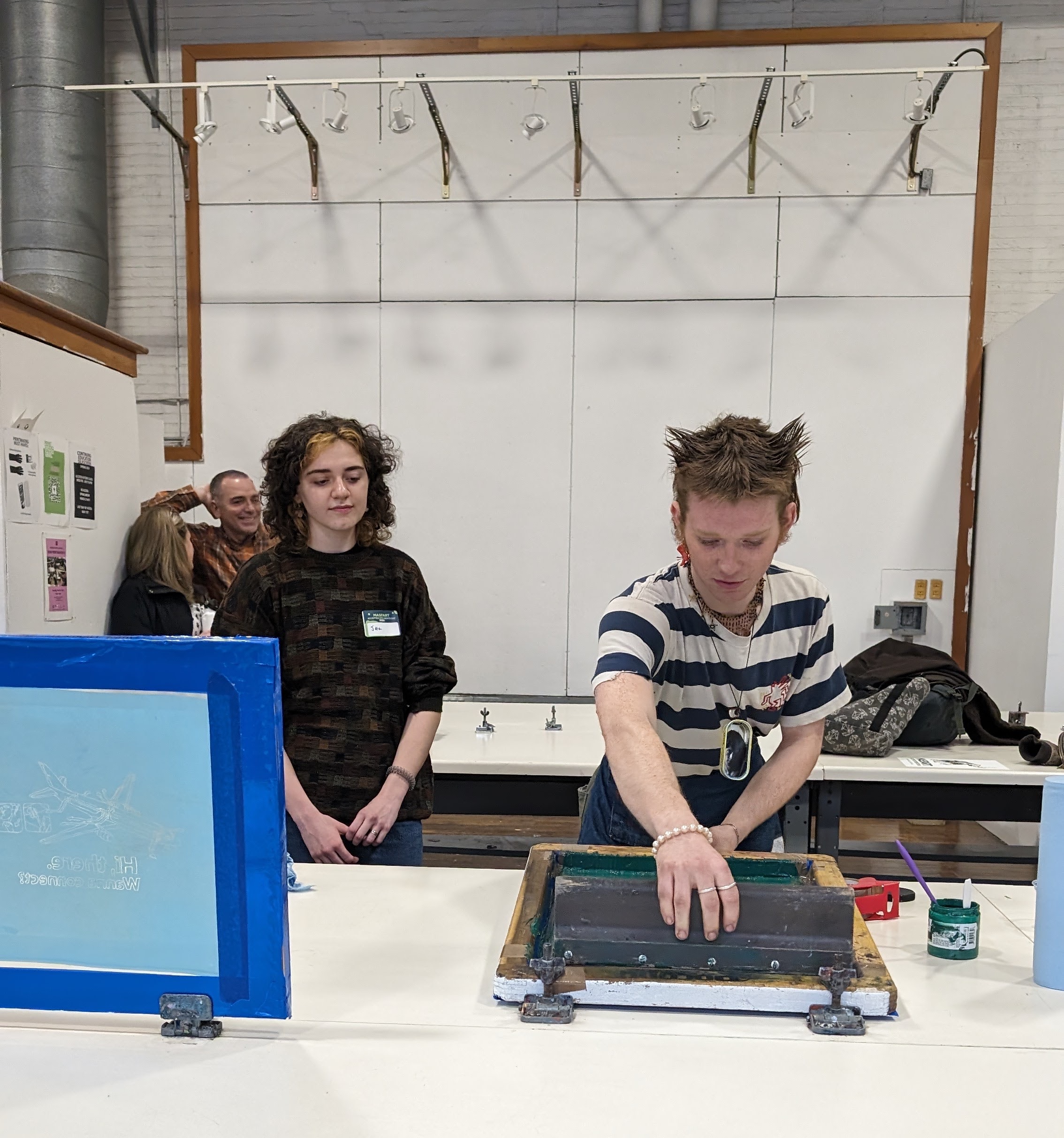 Garment Printing Club volunteering documentation