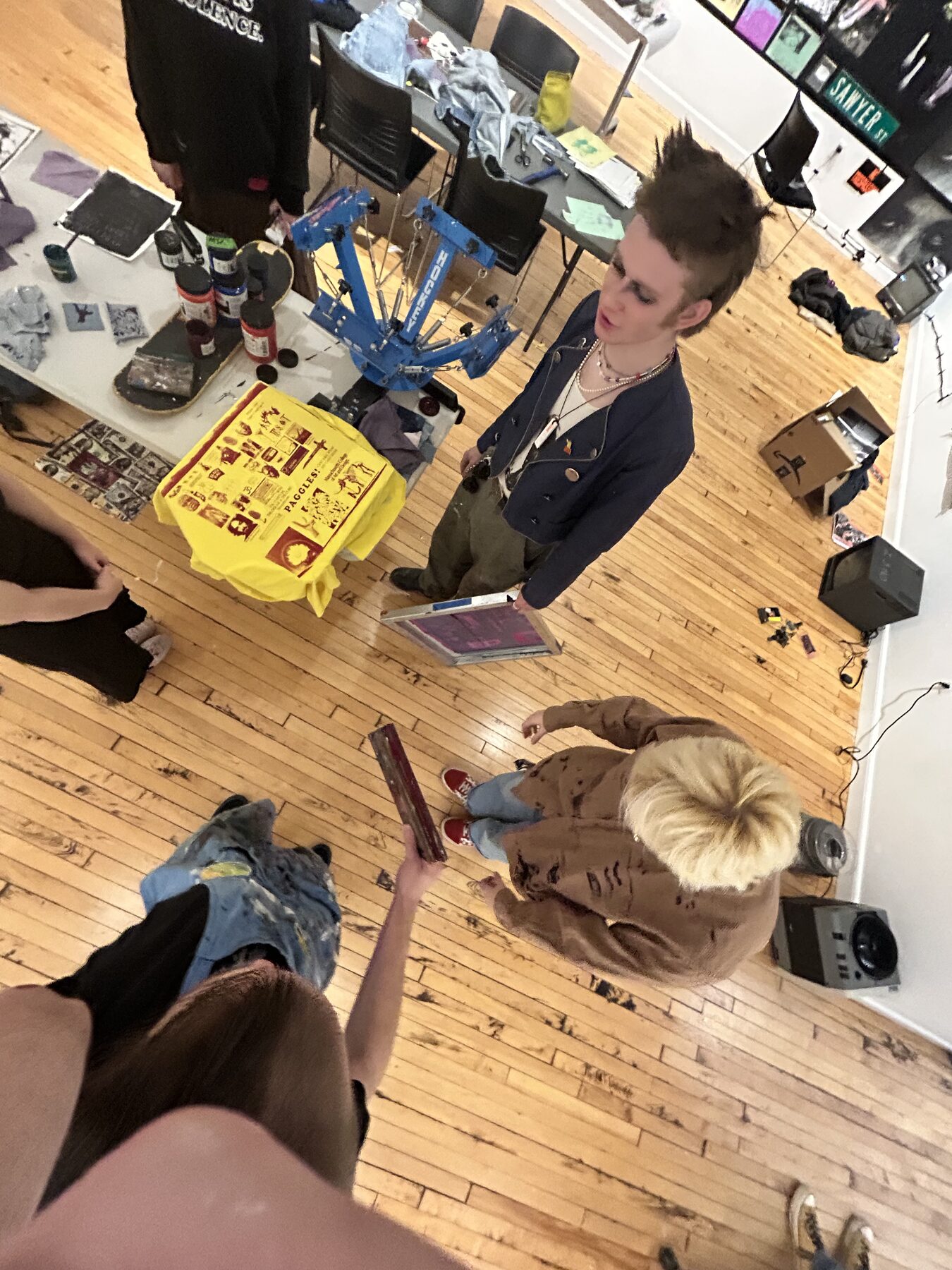 Garment Printing Club volunteering closing documentation