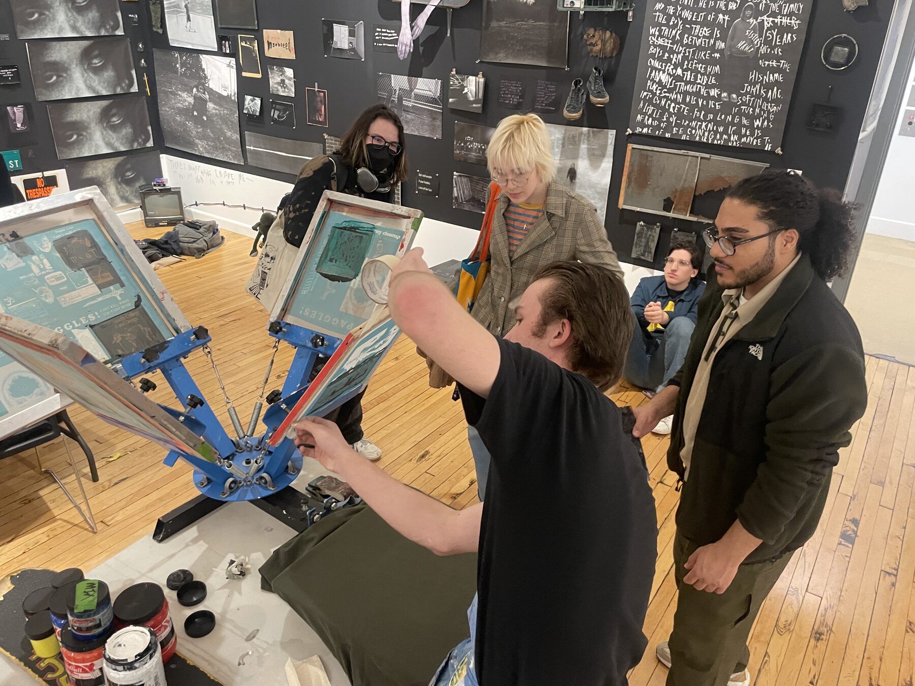Garment Printing Club volunteering archive detail