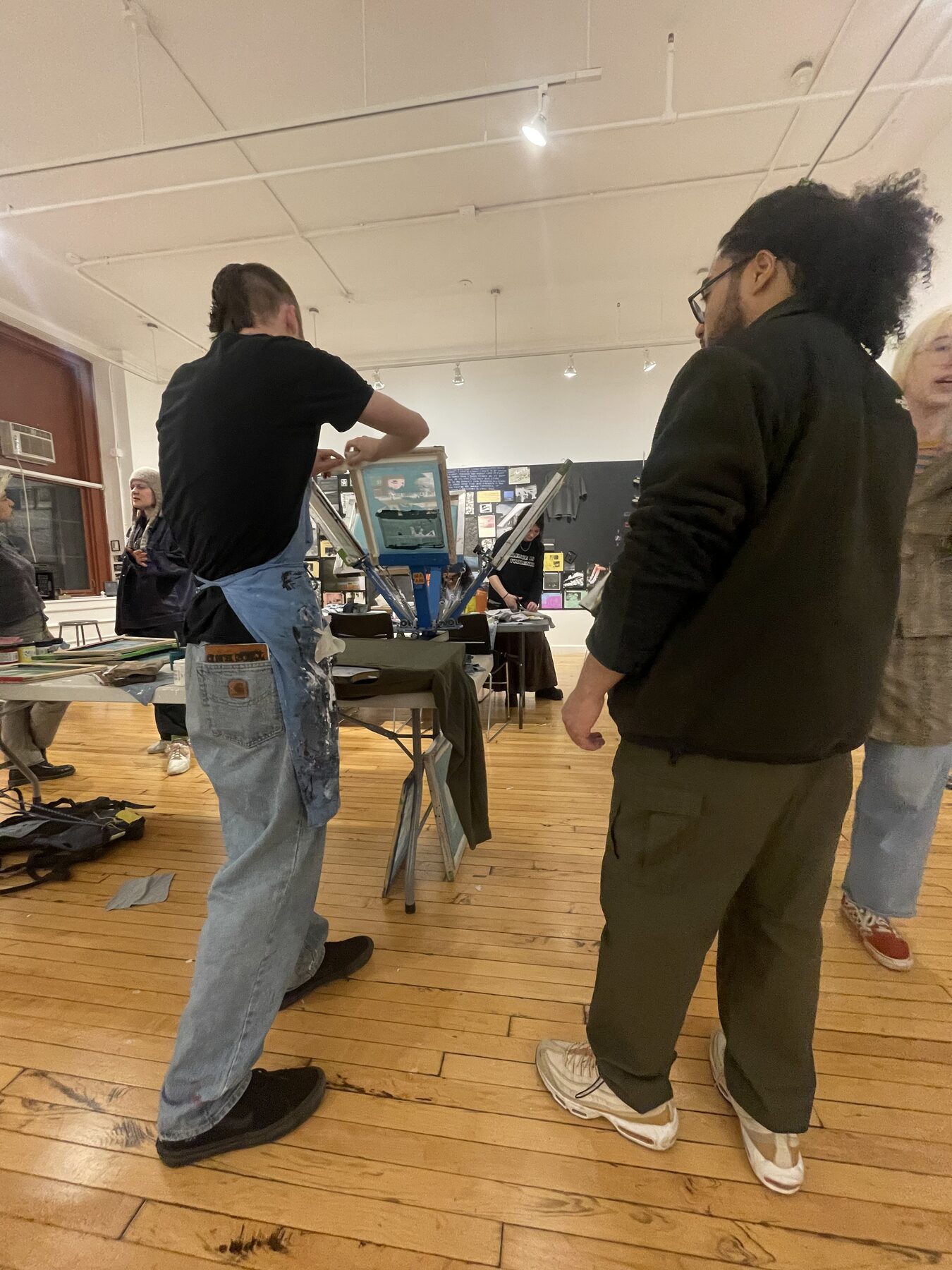 Garment Printing Club volunteering final documentation