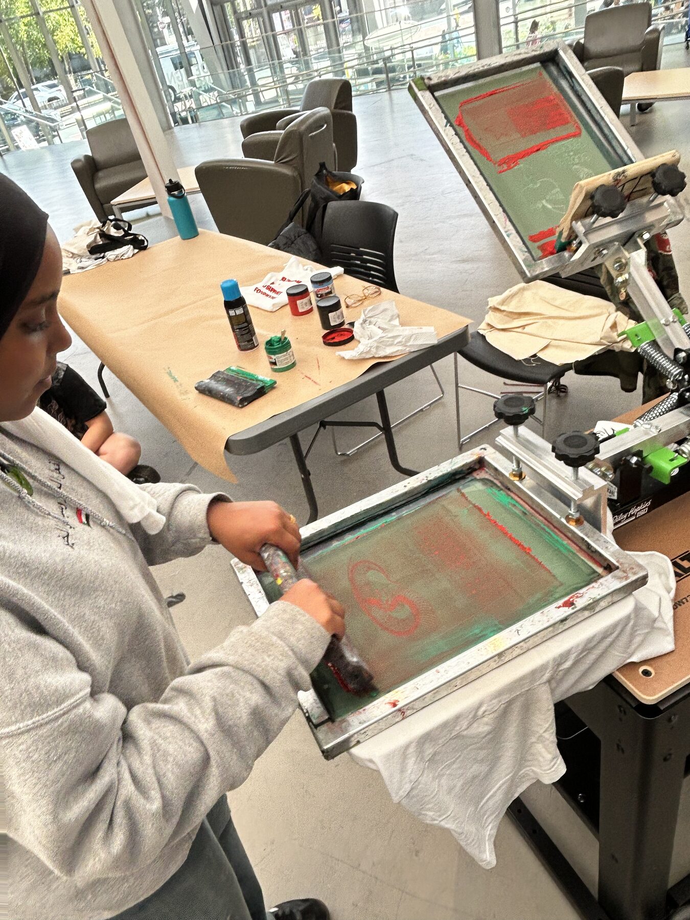 Printing for Palestine workshop documentation