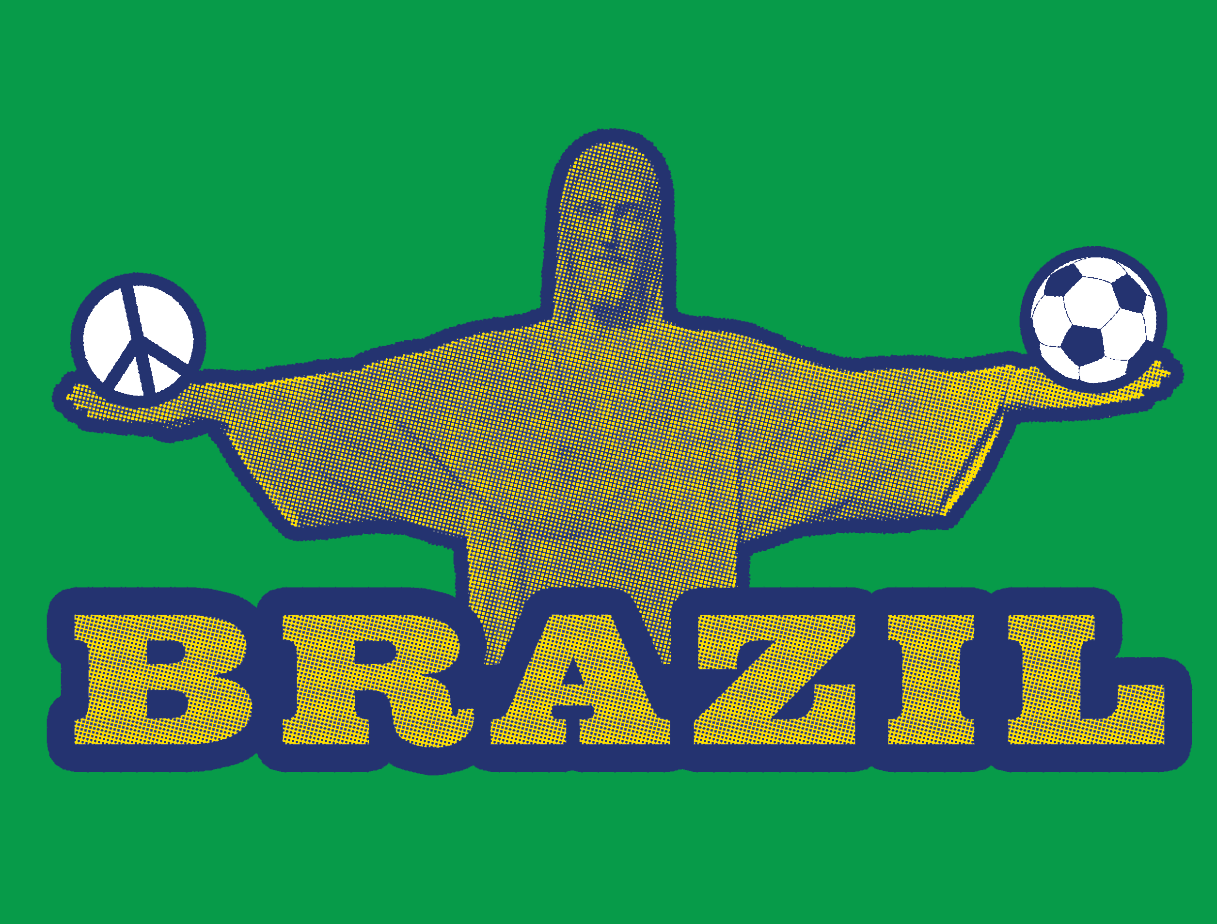 Fiesta Fútbol Chelsea Brazil graphic